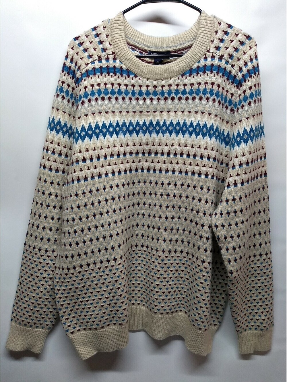 Lands' End Men's Extra Large Sweater Tight Knit 037